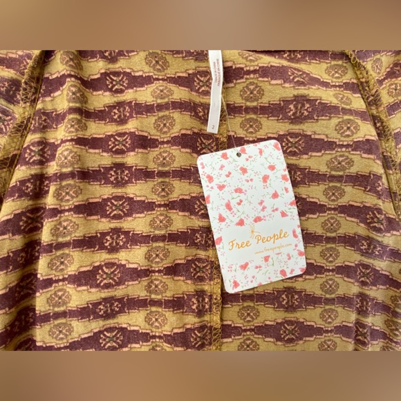 Free People Print MIDI Wrap Skirt - Picture 3 of 13